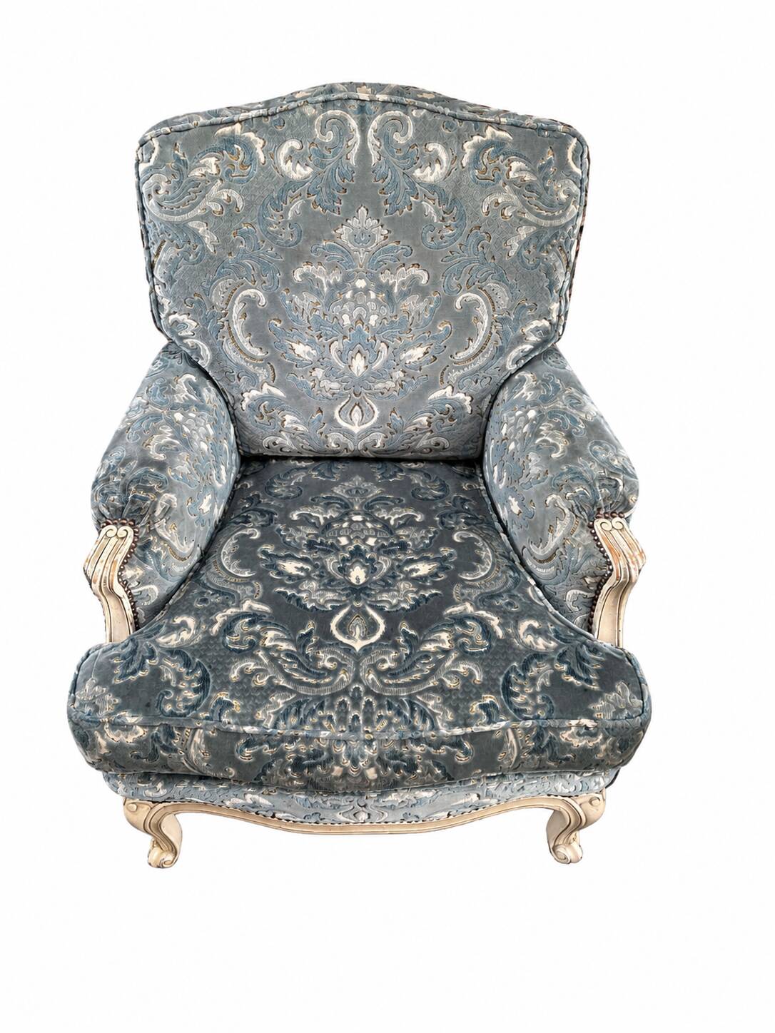 Set of 4 Louis XV cottage Provence armchairs