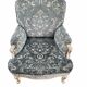 Set of 4 Louis XV cottage Provence armchairs