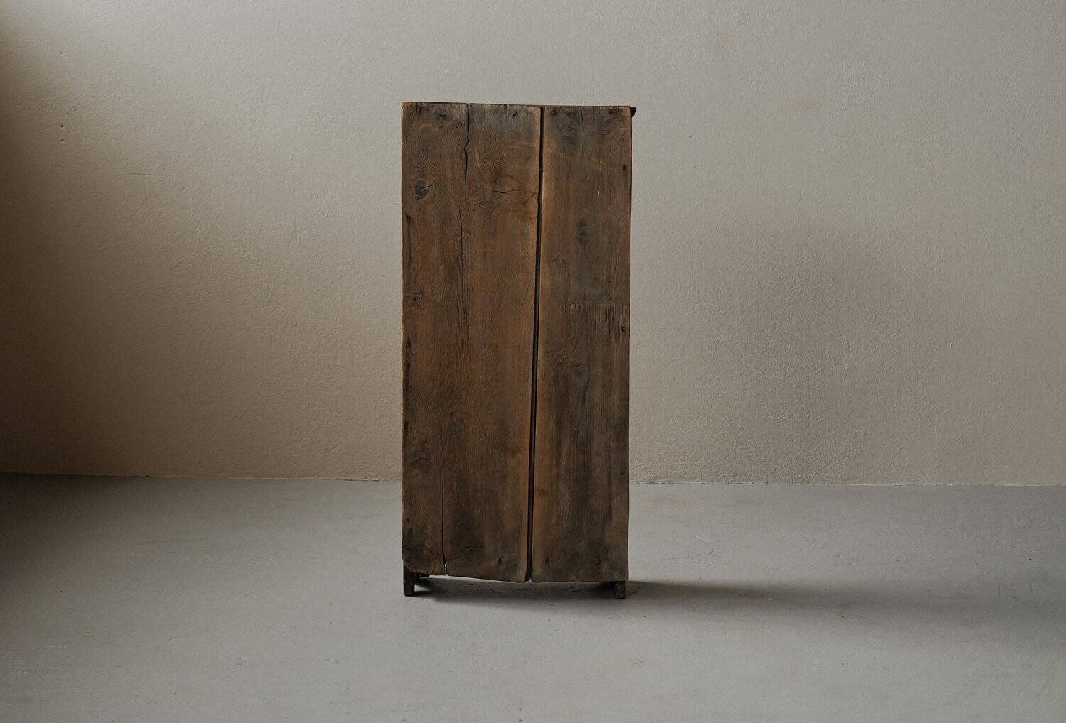 One-door cabinet, folk art, Auvergne, 19th century