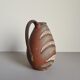 60 year pitcher / arts and crafts / collectible ceramics / vintage / signed / Mid-Century