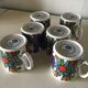 6 mugs in porcelain of Villeroy and Boch model acapulco