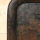 Large antique painted tin tray