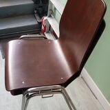 pair of vintage chairs against thermoformed plate