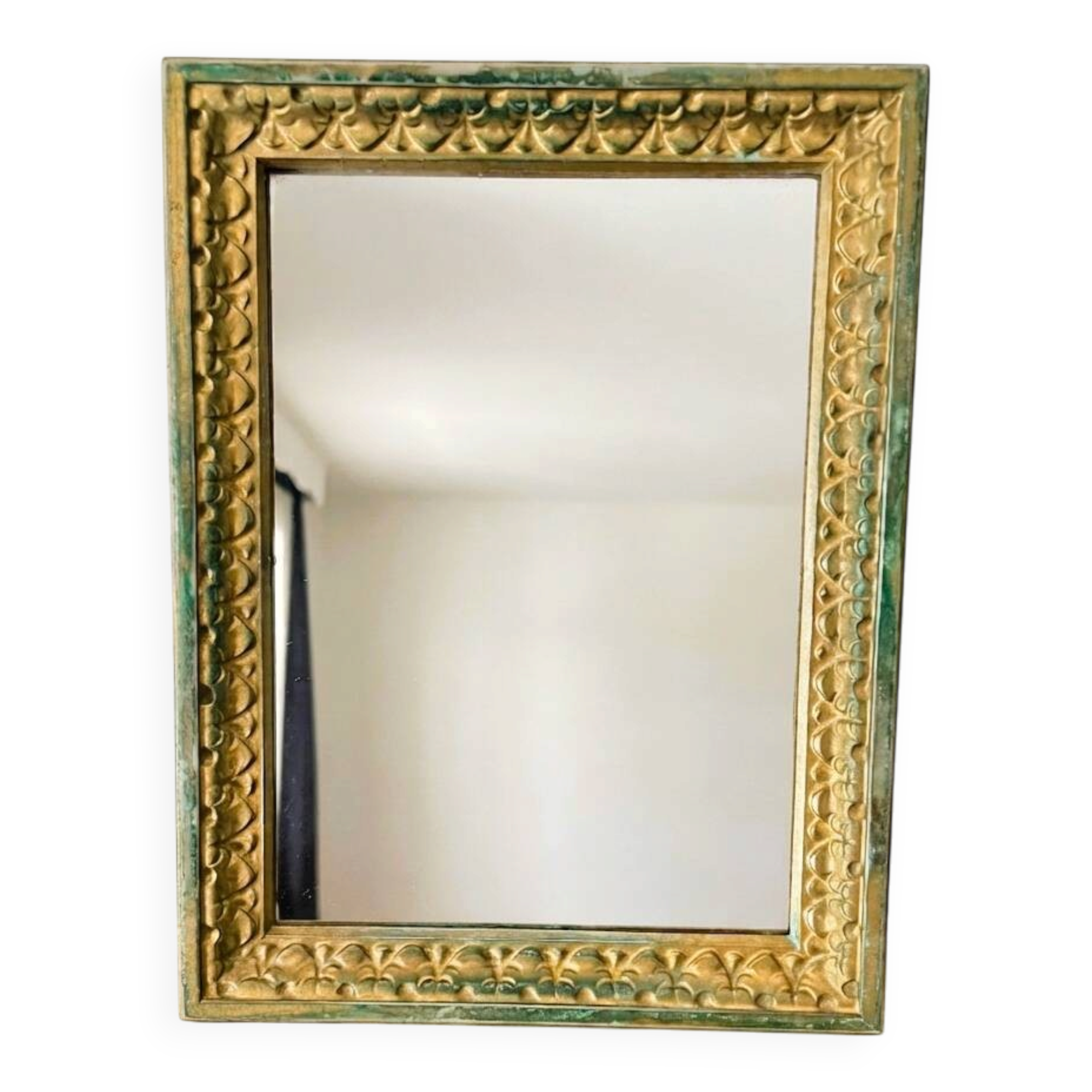 Miroir doré baroque vintage