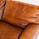 Vintage leather sofa - Convertible into a bed - France, 1990s