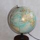 Globe terrestre vintage 1970