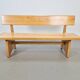 Vintage Ash and Elm Bench, Denmark, 1960s
