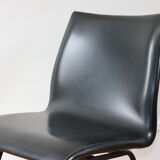 Series of 4 vintage chairs 1950