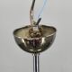 Czech Art Deco Chrome and Glass Chandelier, 1930s