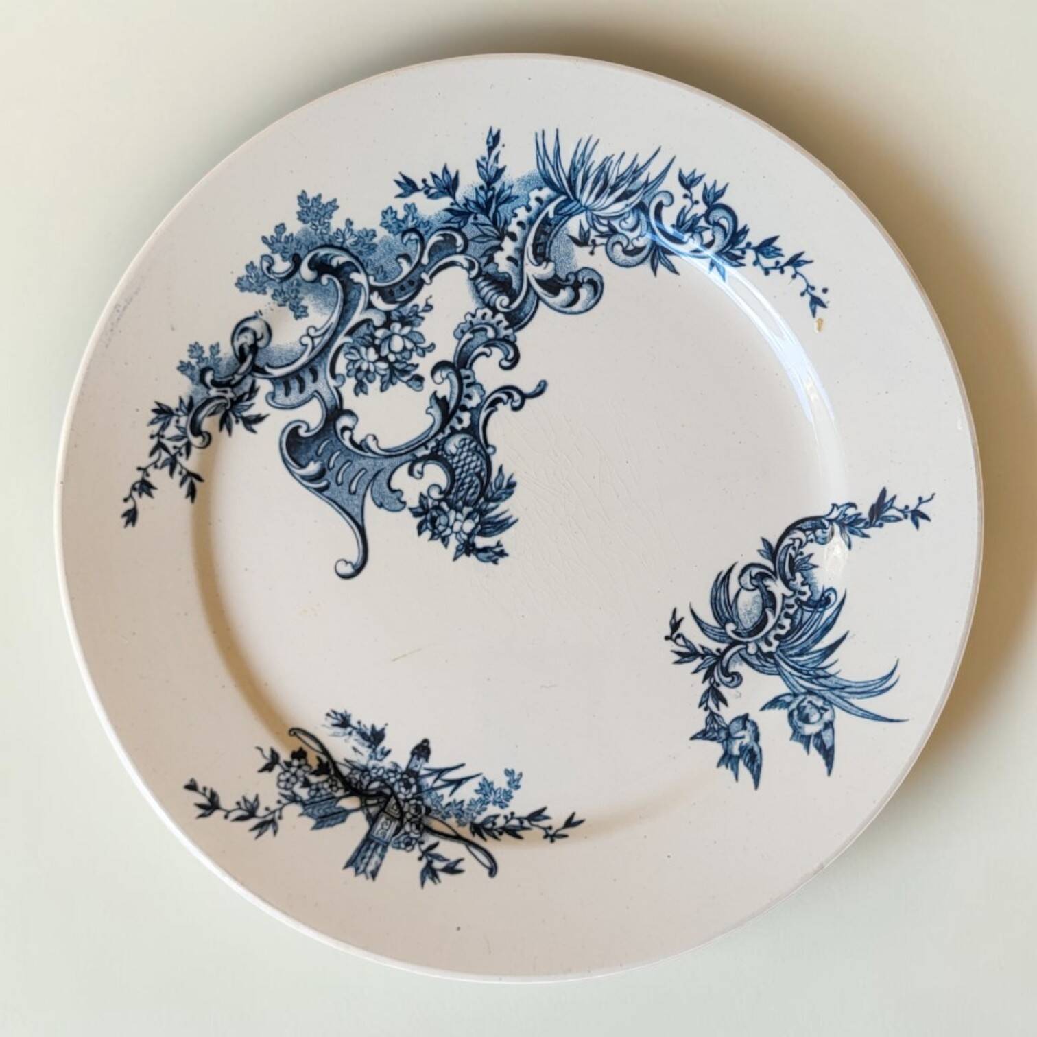 6 flat plates Terre de Fer BFK model Regent