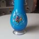 Original blue opaline vase