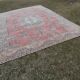 Distresssed oversize Turkish Oushak rug 245x345 cm