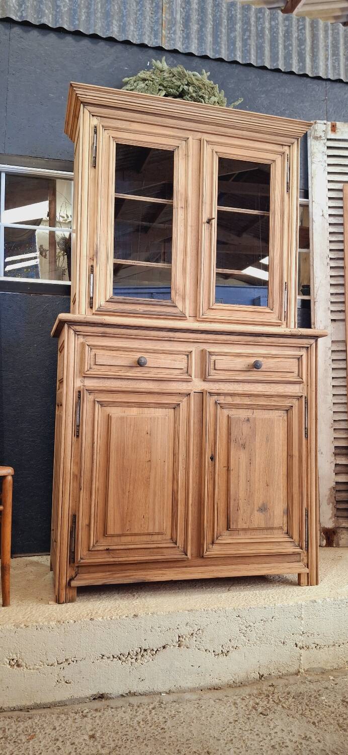 Antique two-body sideboard