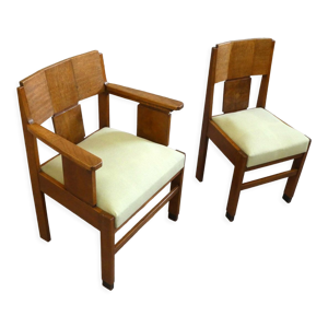 Fauteuil et chaise années