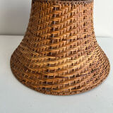 Rattan lampshade