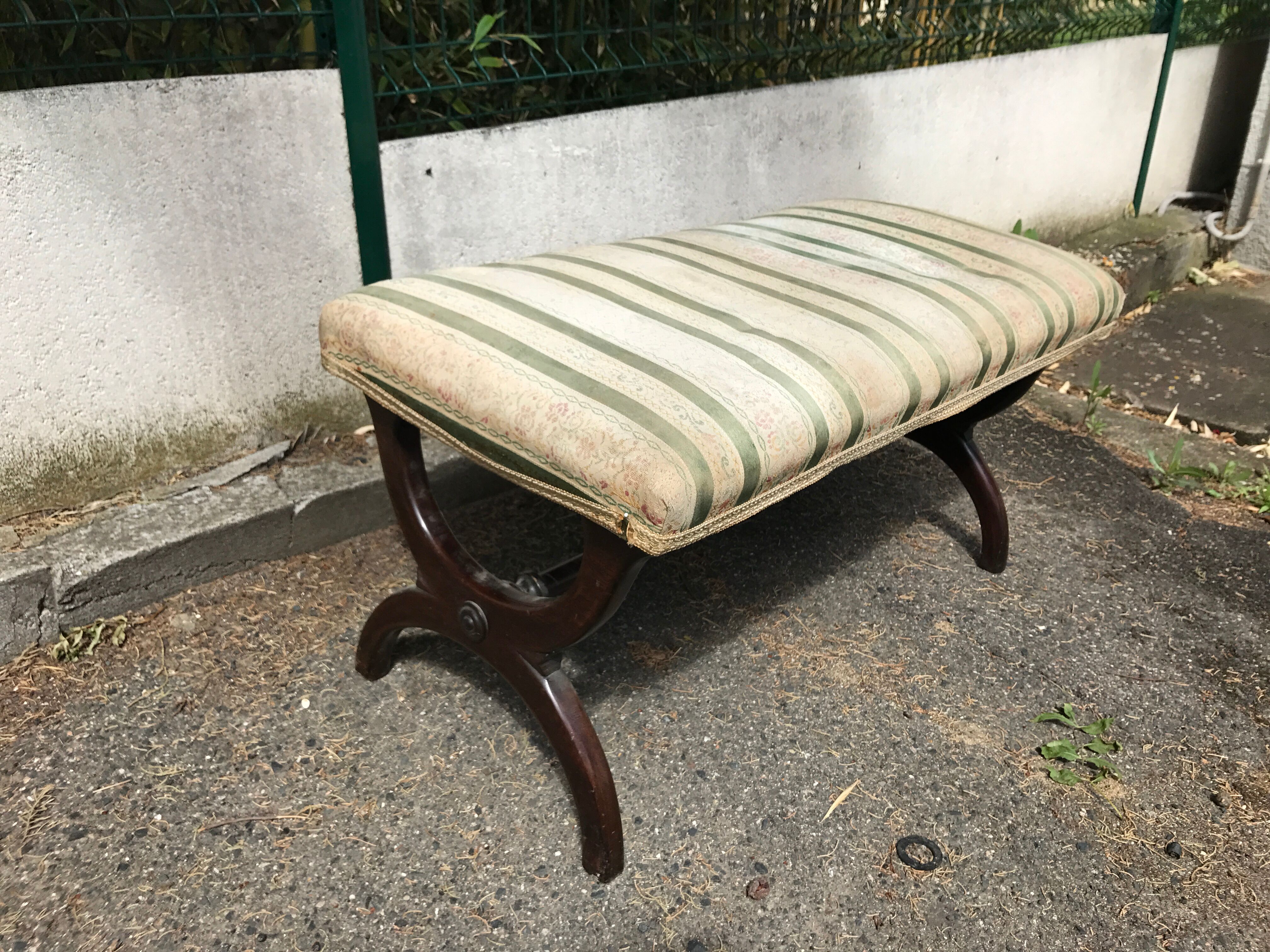 Bench style Directoire
