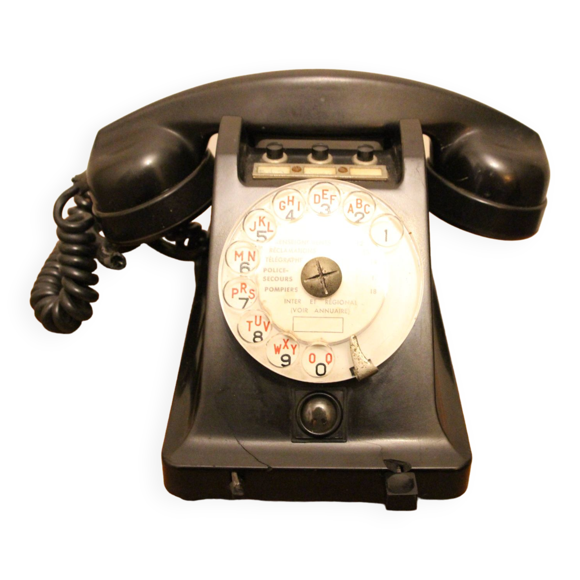 Ericsson phone in black bakelite