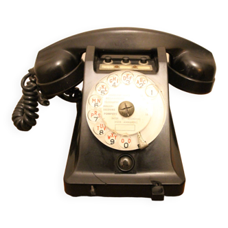 Ericsson phone in black bakelite