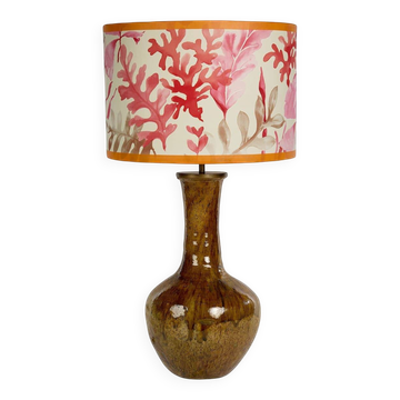 Lampe en Tamegroute nuances d’ocre