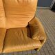 Beautiful Cassina Maralunga 2-seater in camel light patinated natural leather.