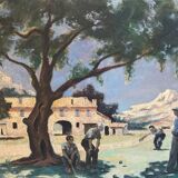 Petanque players signed