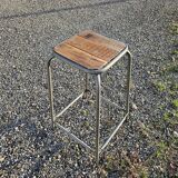 Bar stool - wood and metal workshop