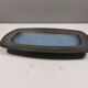 Dish in bluish colors from Hedehusene Ceramics (HK) Denmark 1960-70s