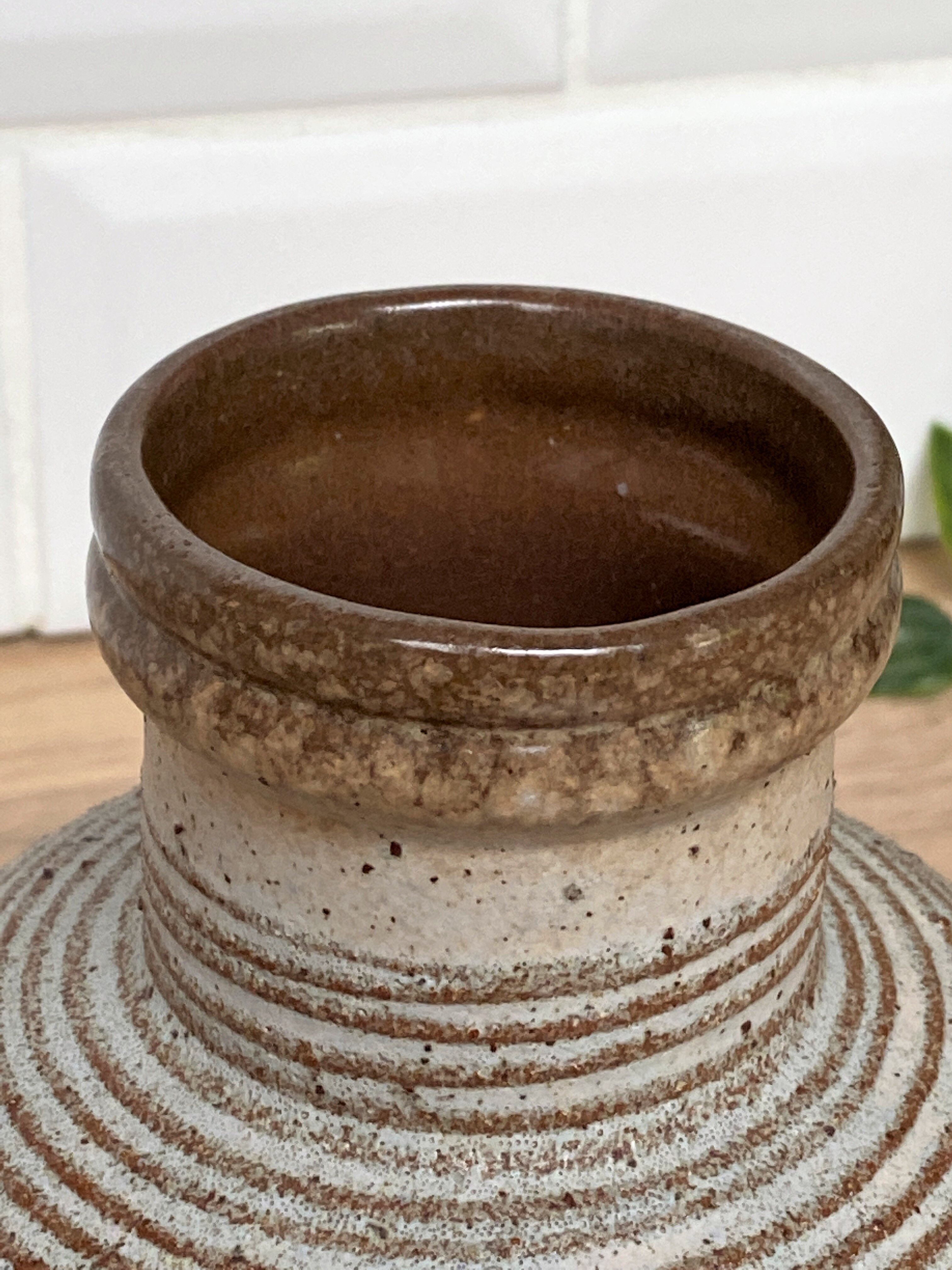 Vase céramique vintage Strehla Germany