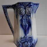 Pichet barbotine onnaing art deco