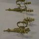 Louis XV style bronze sconces with cariatids