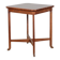 Square game table in marquetry, early 20th century