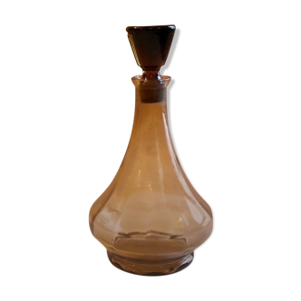 Carafe en verre fumé