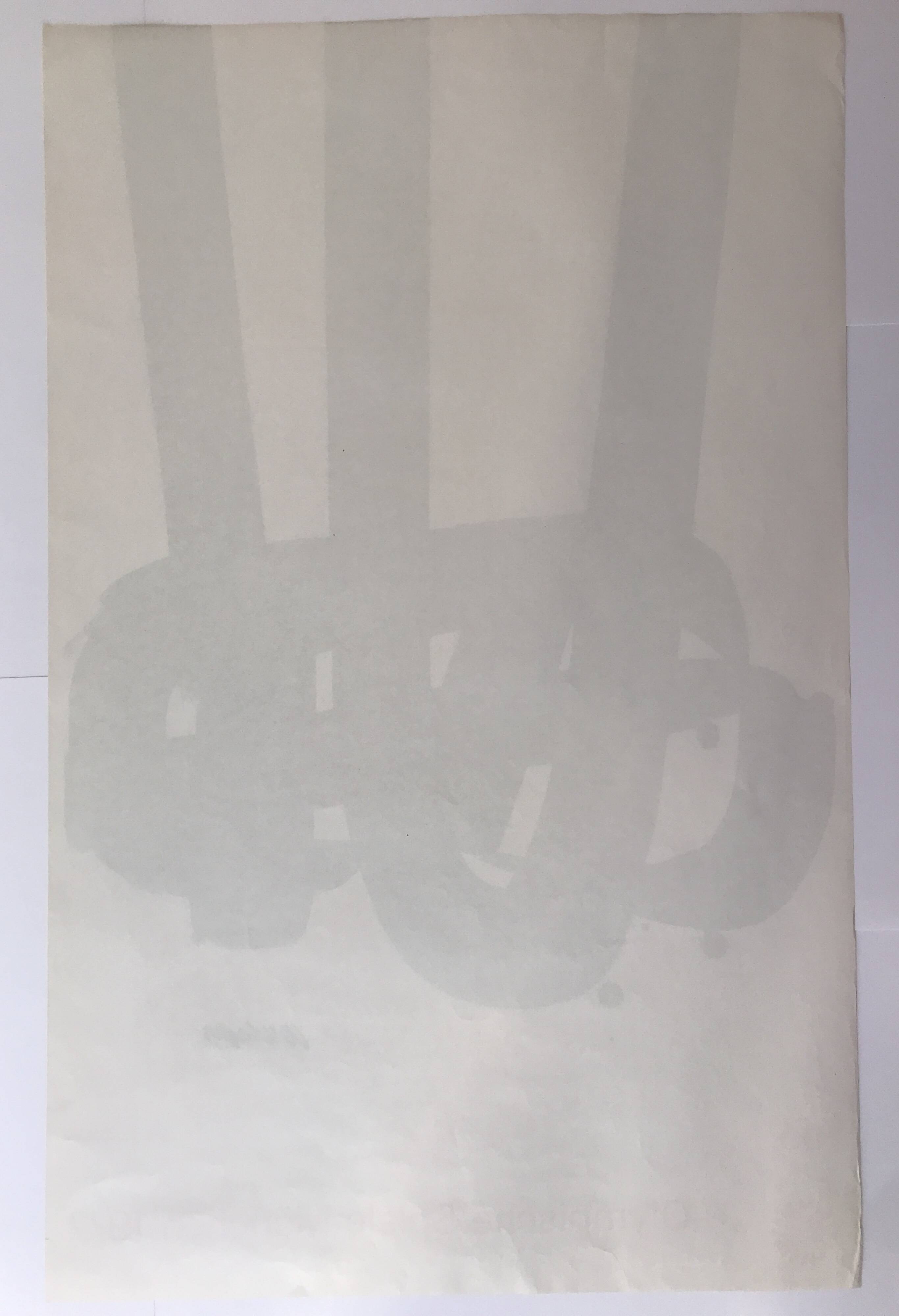 Pierre SOULAGES, Olympische Spiele München, 1972. Original lithograph poster
