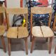 Set de 4 chaises vintage style Gautier Delaye
