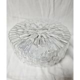 Molded glass wall / ceiling light