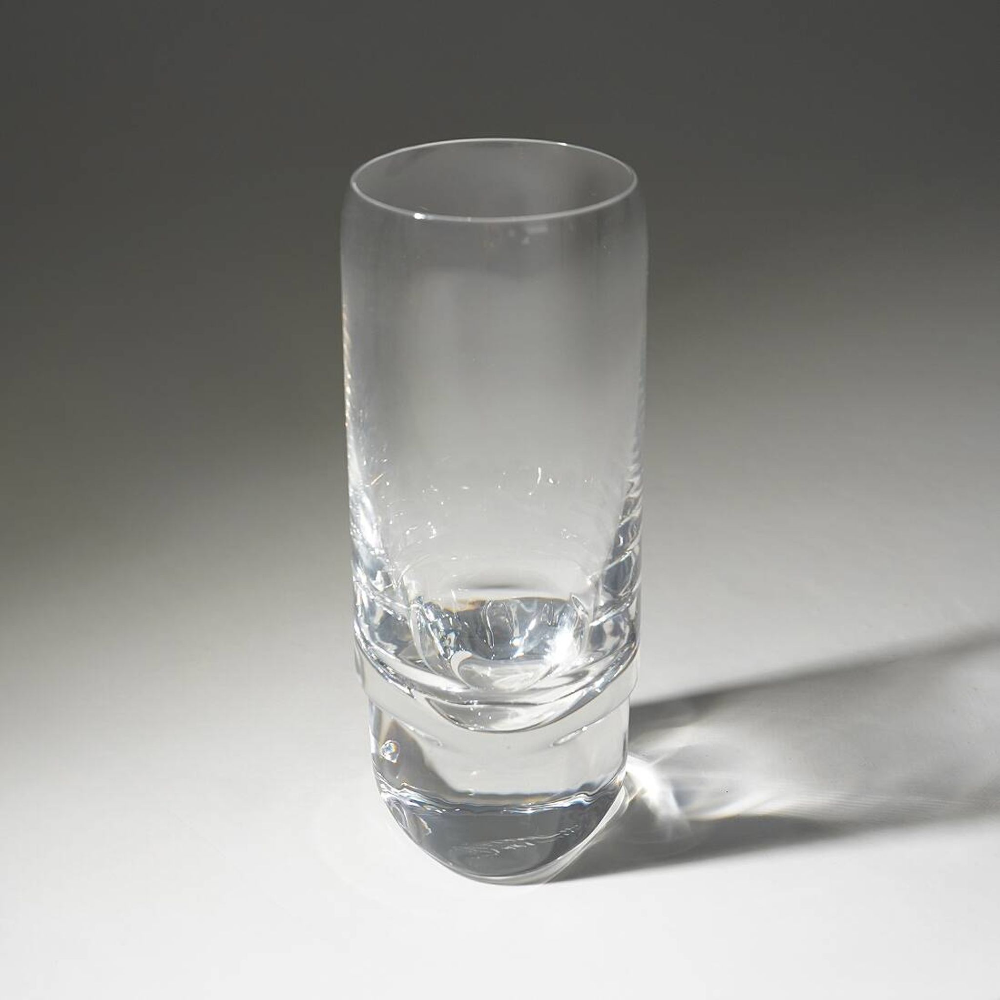 8 “Pitagora Highball” glasses by Marco Zanuso for Arnolfo di Cambio, 1970s