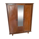 Parisian style 3-door wardrobe
