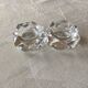 Baccarat crystal salt and pepper shakers