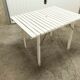 Garden furniture table and 4 armchairs 60's in its juice