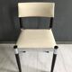 4 x Vintage Dining Table Chairs Chrome Wood 1960s
