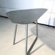 SPT steel table and its designer chair Atelier Serruys 2022