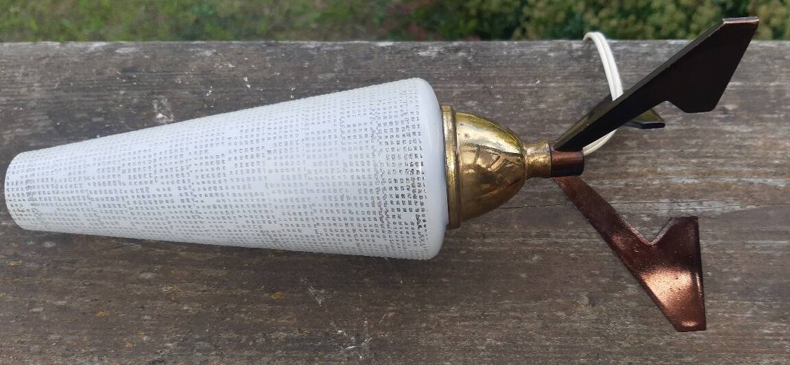 Duo de lampes de chevet vintage