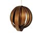 Mid-century modern - Moon lamp - Verner Panton style - teak - 60s
