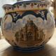 Rouen earthenware flowerpot