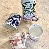 Mustard dots mug