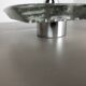 Large glass "bubble" sconces 1970s wall light by Peill & Putzler, Germany