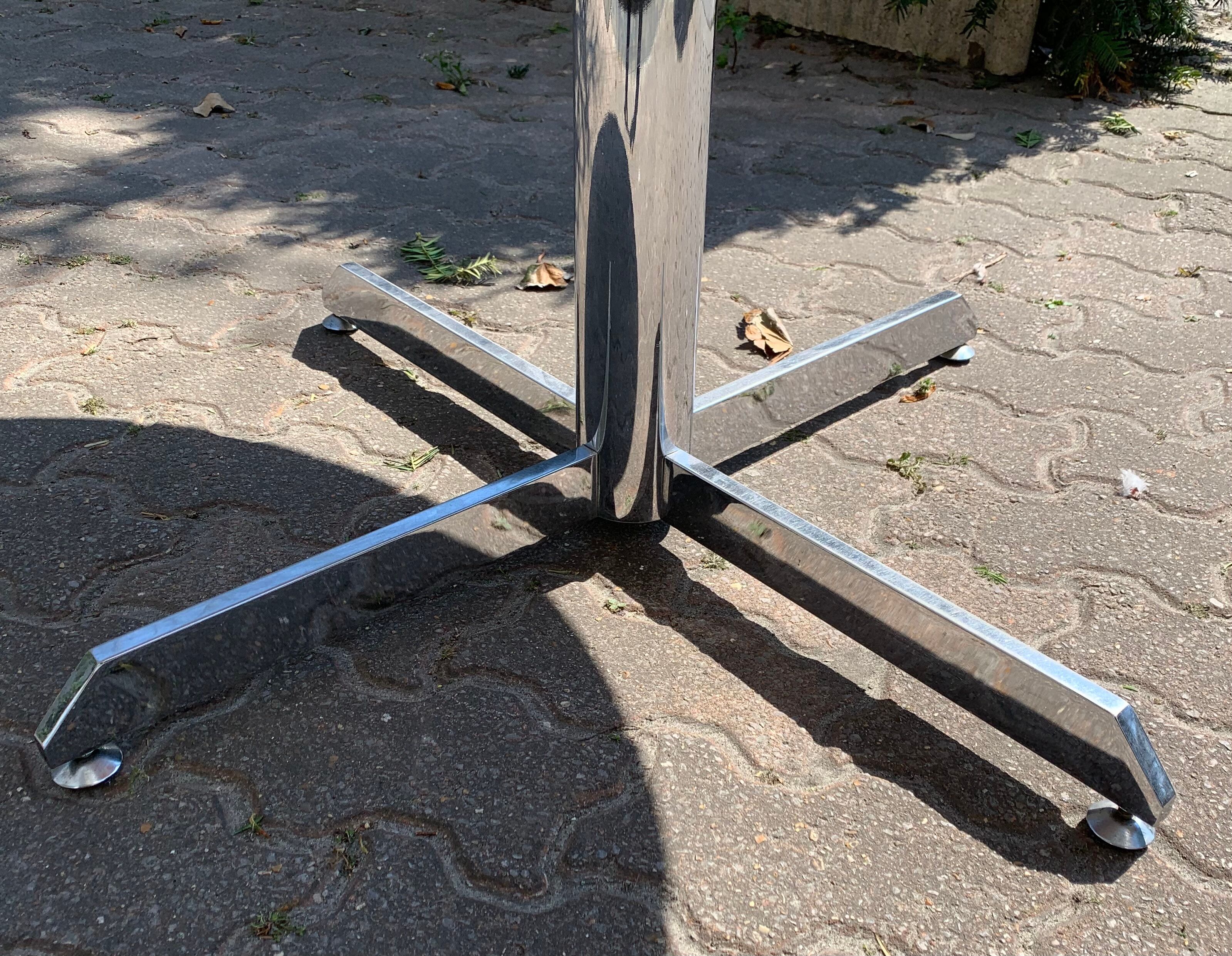 Table Roche Bobois around 1970 laminated rosewood