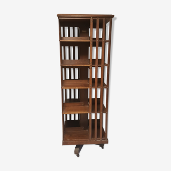 Revolving terquem bookcase