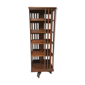 Revolving terquem bookcase