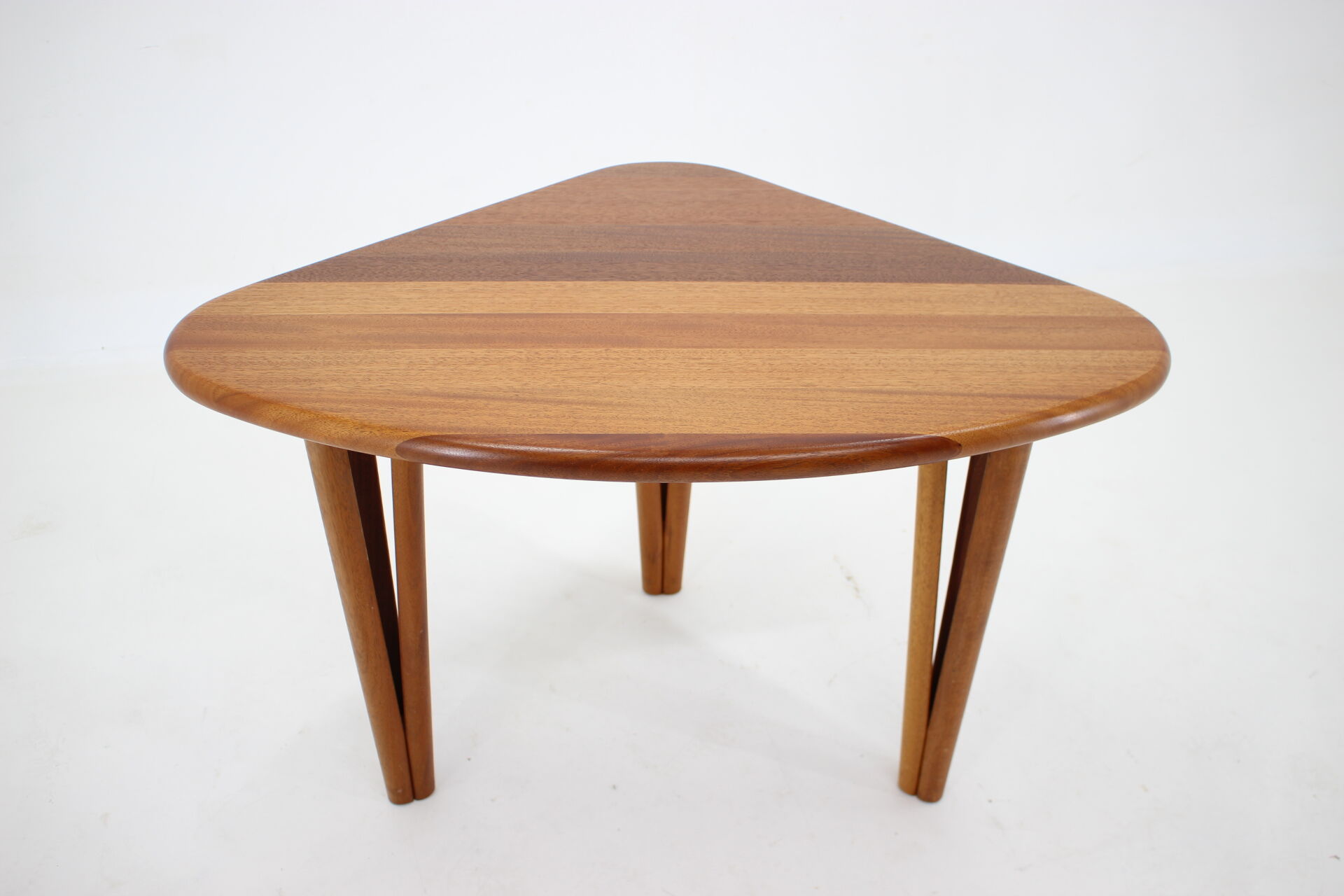 1970s Organic Solid Teak Coffee Table, Denmark